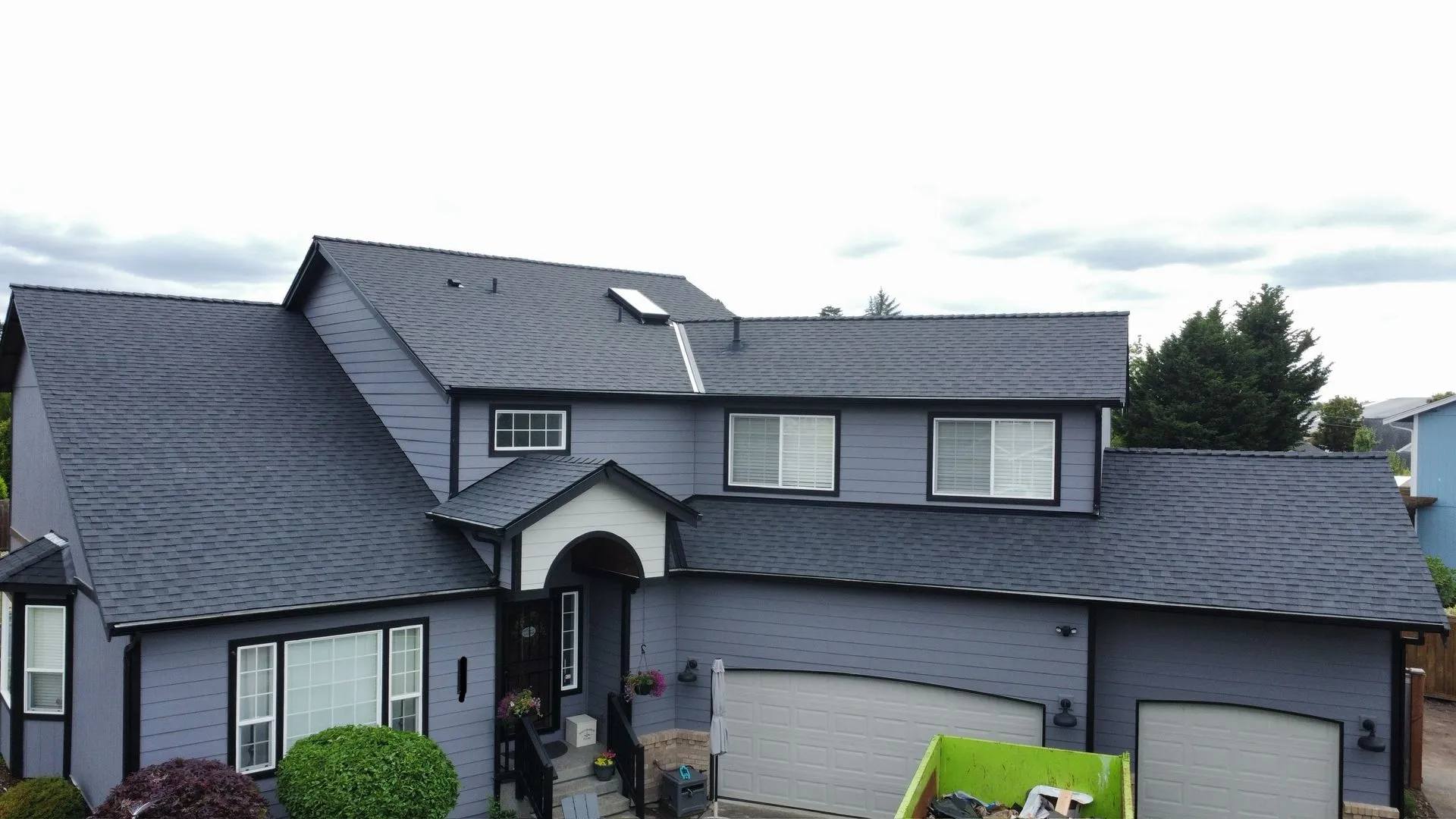 New construction roof