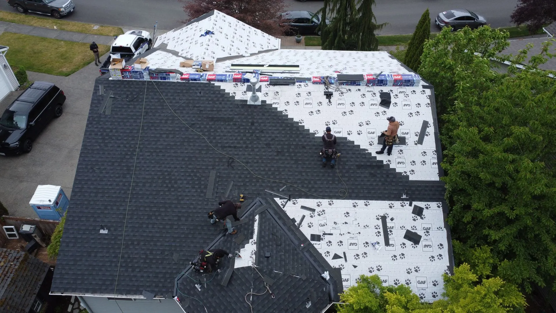 Roof installation Puyallup WA